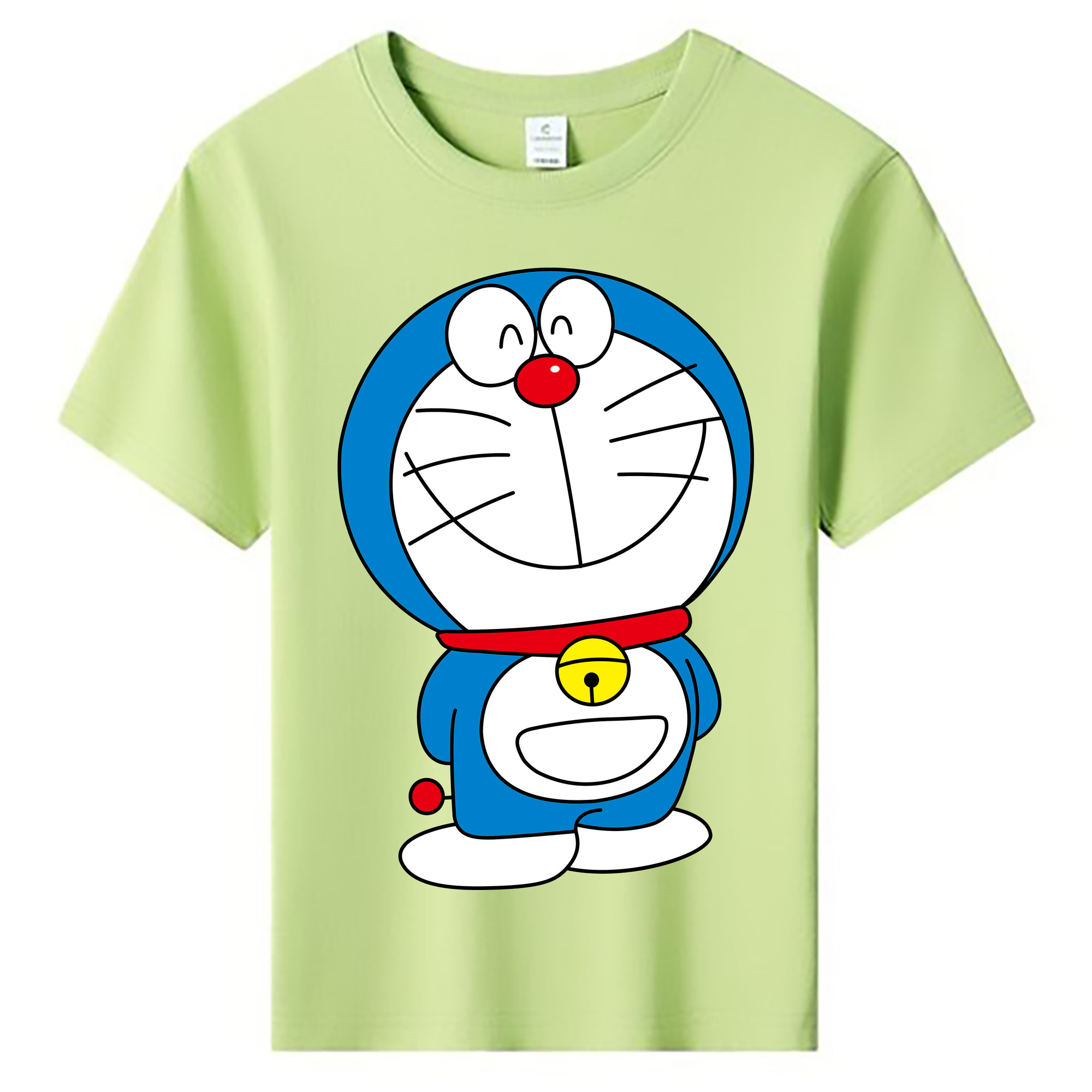 （画像用） ドラえもん Doraemon 綿100％キッズTシャツ（フロントプリント）